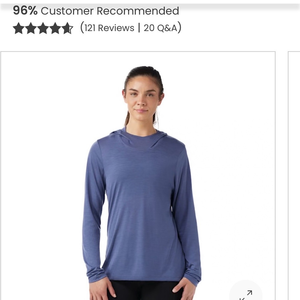 Smartwool Women’s Ultralite Hoodie Size Medium